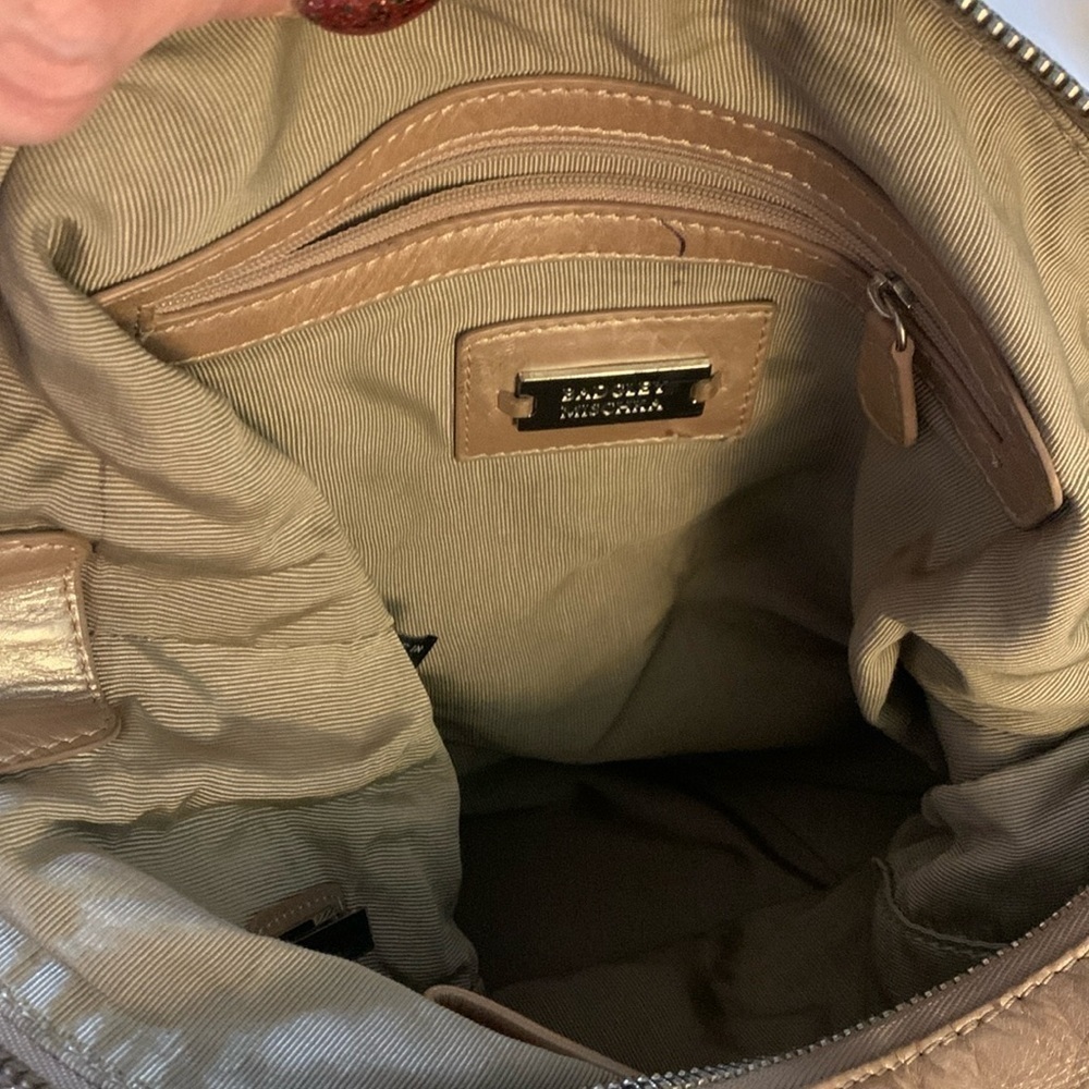 Bagley Marika, champagne, iridescent shoulder bag - Picture 5 of 11